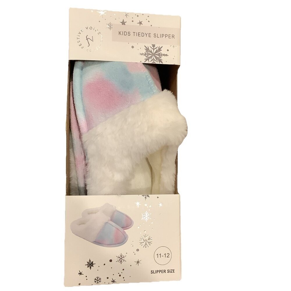 Girl’s Tiedye Slipper Size 11/12, New In Box - Picture 2 of 4